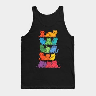 Cat LGBT in Television Tank Top